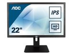 AOC Monitor I2275PWQU LCD-Display 54,6 cm (21,5") schwarz
