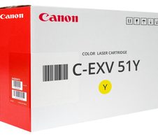 Canon Original Toner C-EXV51 gelb 60.000 Seiten (0484C002)