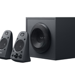 Logitech Z-625 2.1-Lautsprechersystem mit Subwoofer und Optischem Eingang