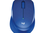 Logitech M330 Silent Plus Wireless Maus (kabellos, blau)