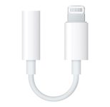 Apple Adapter Lightning auf 3,5mm Kopfhörerstecker, weiß
