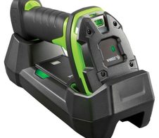 Zebra DS3678-ER tragbarer Barcode-Scanner, schwarz-grün