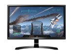 LG Monitor 24UD58-B UHD-LED-Display 60,45 cm (23,8") mattschwarz