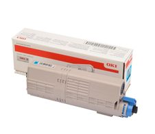 OKI Original Toner cyan 6.000 Seiten (46490607)