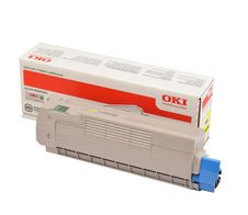 OKI Original C612 Toner gelb 6.000 Seiten (46507505)