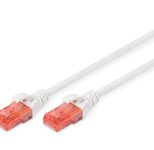 Digitus Patch-Kabel RJ-45 (M) zu RJ-45 (M) 2m Kupfer U/UTP Cat 6 weiß (DK-1617-020/WH)