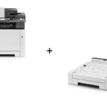 KYOCERA Klimaschutz-System ECOSYS M5526cdn Farblaser-Multifunktionsgerät inkl. Kyocera Papierkassette PF-5110 (1203R60UN0)