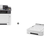 KYOCERA Klimaschutz-System ECOSYS M5526cdw Farblaser-Multifunktionsgerät inkl. Kyocera Papierkassette PF-5110 (1203R60UN0)