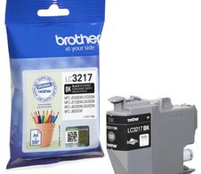 Brother Original LC-3217BK Druckerpatrone schwarz 550 Seiten (LC3217BK)