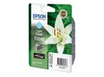 Epson Original T0595 Druckerpatrone cyan hell 520 Seiten 13ml (C13T05954010)