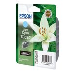 Epson Original T0595 Druckerpatrone cyan hell 520 Seiten 13ml (C13T05954010)