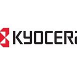 Kyocera Holzschrank mit Rollen, Höhe ca. 37 cm