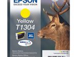 Epson Original T1304 Hirsch Druckerpatrone gelb 1005 Seiten 10,1ml (C13T13044012)