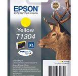 Epson Original T1304 Hirsch Druckerpatrone gelb 1005 Seiten 10,1ml (C13T13044012)