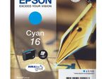 Epson Original 16 Füller Druckerpatrone - cyan (C13T16224012)