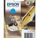 Epson Original 16 Füller Druckerpatrone - cyan (C13T16224012)