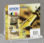 Epson Original 16 Füller Druckerpatronen - 4er Multipack (C13T16264012)