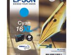 Epson Original 16XL Füller Druckerpatrone - cyan (C13T16324012)