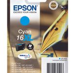 Epson Original 16XL Füller Druckerpatrone - cyan (C13T16324012)