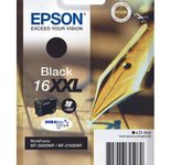 Epson Original 16XXL Füller Druckerpatrone schwarz 1000 Seiten 21,6ml (C13T16814012)