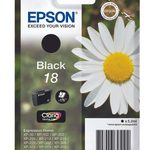 Epson Original 18 Gänseblümchen Druckerpatrone - schwarz (C13T18014012)
