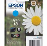 Epson Original 18 Gänseblümchen Druckerpatrone - cyan (C13T18024012)