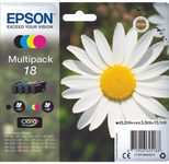 Epson Original 18 Gänseblümchen Druckerpatronen - 4er Multipack (C13T18064012)
