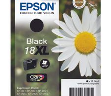 Epson Original 18XL Gänseblümchen Druckerpatrone - schwarz (C13T18114012)