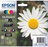 Epson Original 18 Gänseblümchen Druckerpatronen - 4er Multipack (C13T18164012)