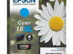 Epson Original 18XL Gänseblümchen Druckerpatrone - cyan (C13T18124012)
