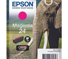 Epson Original 24 Elefant Druckerpatrone magenta 360 Seiten 4,6ml (C13T24234012)