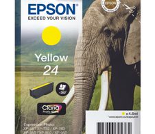 Epson Original 24 Elefant Druckerpatrone gelb 360 Seiten 4,6ml (C13T24244012)