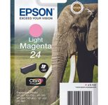 Epson Original 24 Elefant Druckerpatrone magenta hell 360 Seiten 5,1ml (C13T24264012)