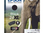 Epson Original 24XL Elefant Druckerpatrone schwarz 500 Seiten 10ml (C13T24314012)