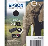 Epson Original 24XL Elefant Druckerpatrone schwarz 500 Seiten 10ml (C13T24314012)