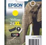 Epson Original 24XL Elefant Druckerpatrone gelb 740 Seiten 9ml (C13T24344012)