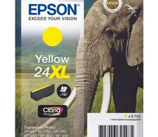 Epson Original 24XL Elefant Druckerpatrone gelb 740 Seiten 9ml (C13T24344012)