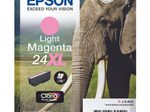 Epson Original 24XL Elefant Druckerpatrone magenta hell 740 Seiten 9,8ml (C13T24364012)