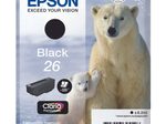 Epson Original 26 Eisbär Druckerpatrone schwarz 220 Seiten 6,2ml (C13T26014012)