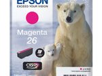 Epson Original 26 Eisbär Druckerpatrone magenta 300 Seiten 4,5ml (C13T26134012)