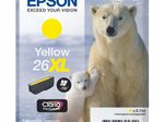 Epson Original 26XL Eisbär Druckerpatrone gelb 700 Seiten 9,7ml (C13T26344012)