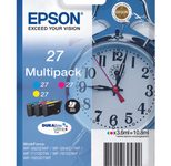 Epson Original 27 Wecker Druckerpatronen - 3er Multipack (C13T27054012)