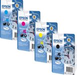 Epson Original 27XL Wecker Druckerpatronen - 4er Multipack