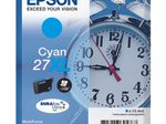 Epson Original 27XL Wecker Druckerpatrone - cyan (C13T27124012)
