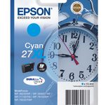 Epson Original 27XL Wecker Druckerpatrone - cyan (C13T27124012)