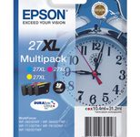 Epson Original 27XL Wecker Druckerpatrone - 3er Multipack (C13T27154012)
