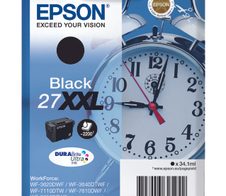 Epson Original 27XXL Wecker Druckerpatrone - schwarz (C13T27914012)