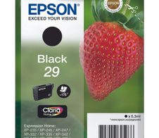 Epson Original 29 Erdbeere Druckerpatrone - schwarz (C13T29814012)