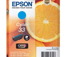 Epson Original 33 Orange Druckerpatrone - cyan (C13T33424012)