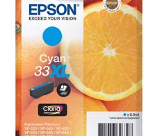 Epson Original 33XL Orange Druckerpatrone - cyan (C13T33624012)